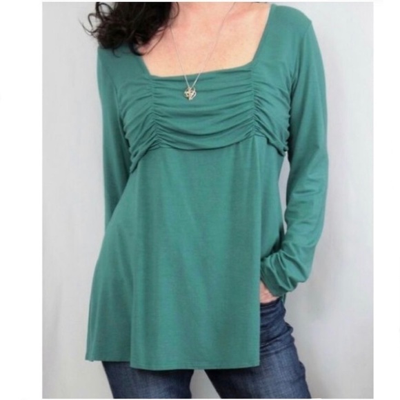 SOFT SURROUNDINGS Bella Vista top - Picture 2 of 11